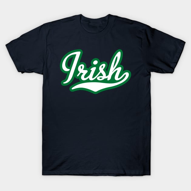Irish Script T-Shirt by Pufahl